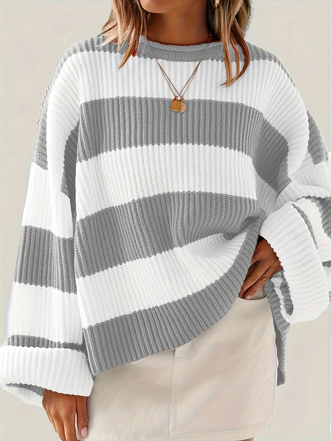 knitted pullover top 2