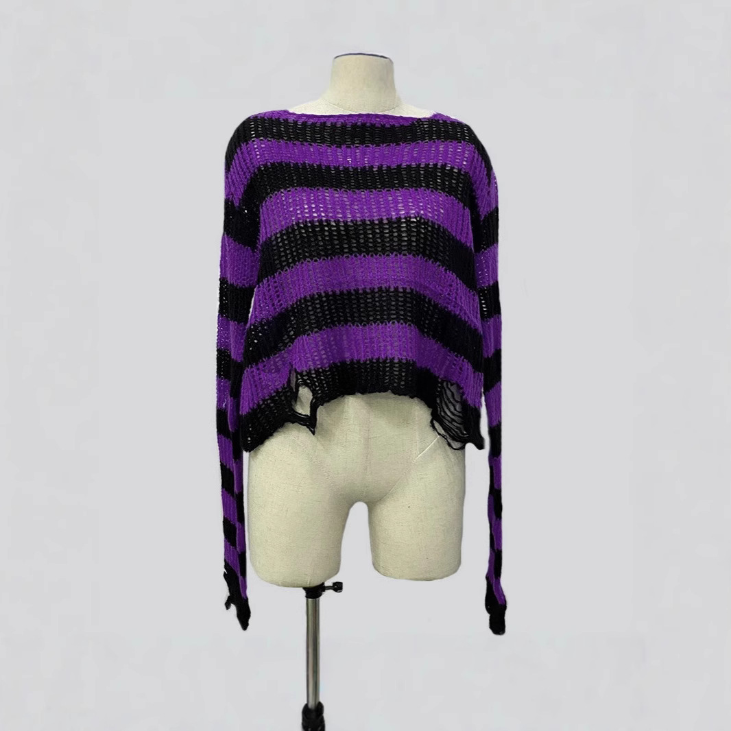 women's short knitted sweater 1