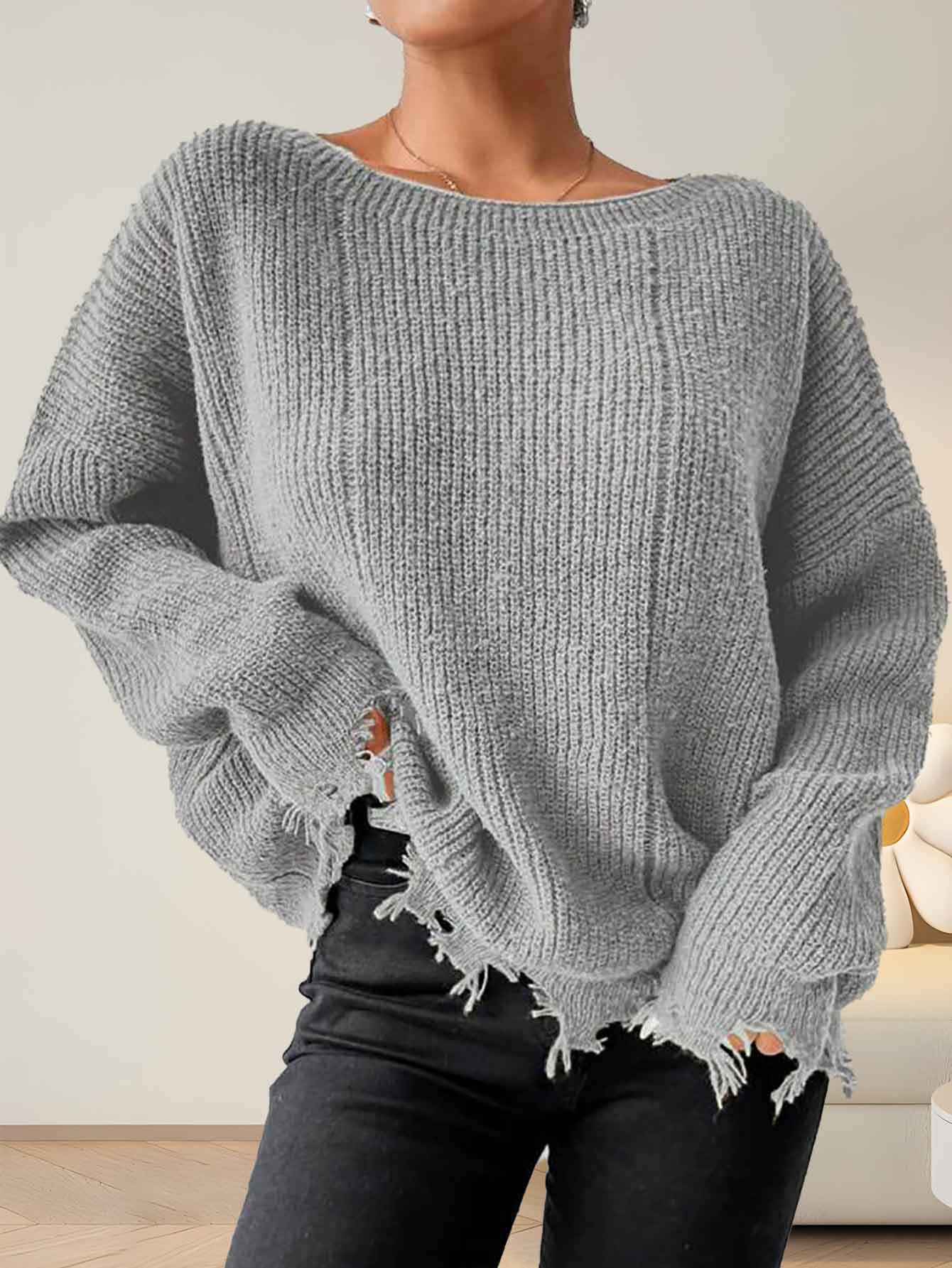 knitted pullover top 38