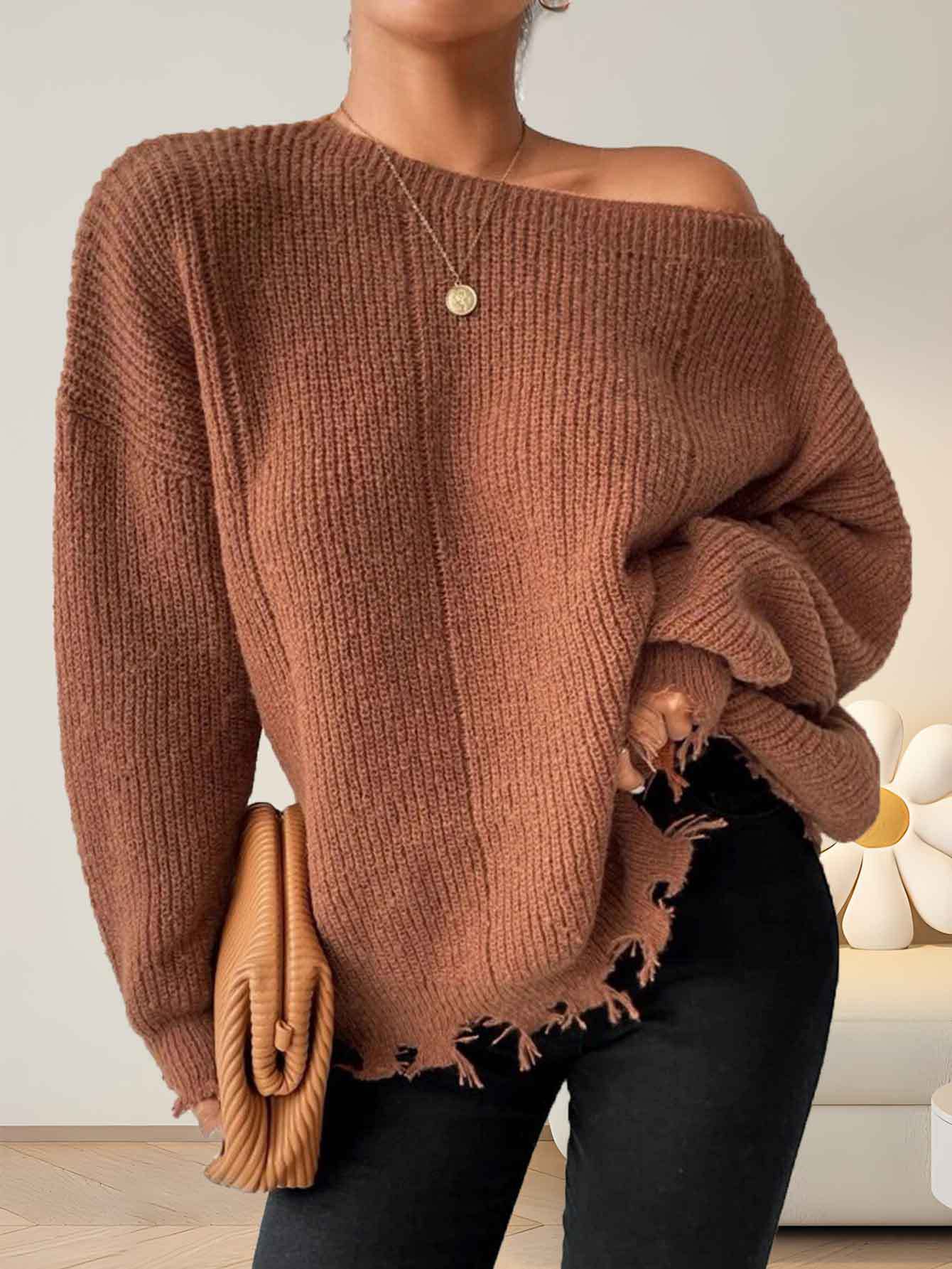 knitted pullover top 38