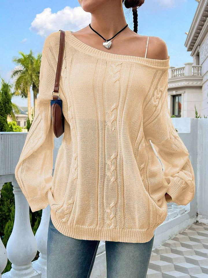 Slouchy knit top 35 02