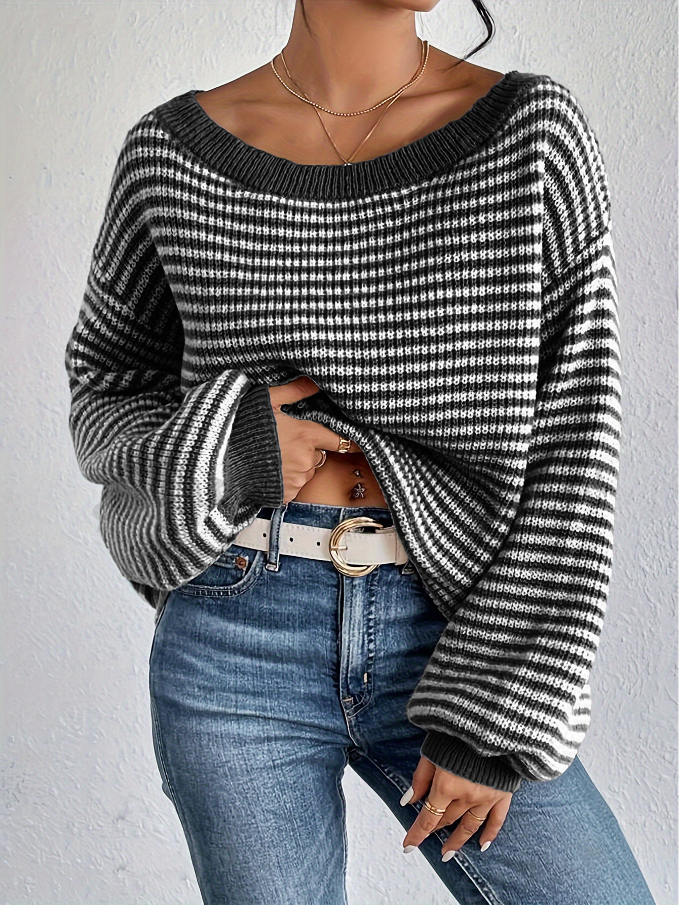 women's all-match autumn and winter sweater 36